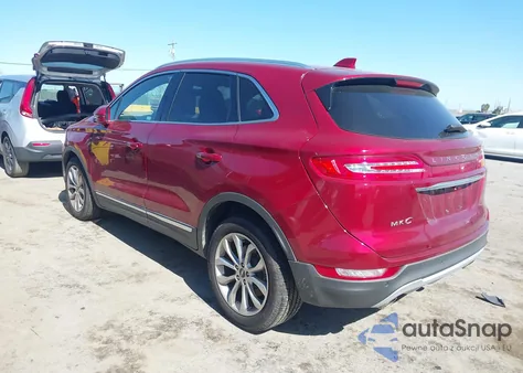 2019 Lincoln Mkc Select z USA, uszkodzony, nr VIN 5LMCJ2C96KUL02624